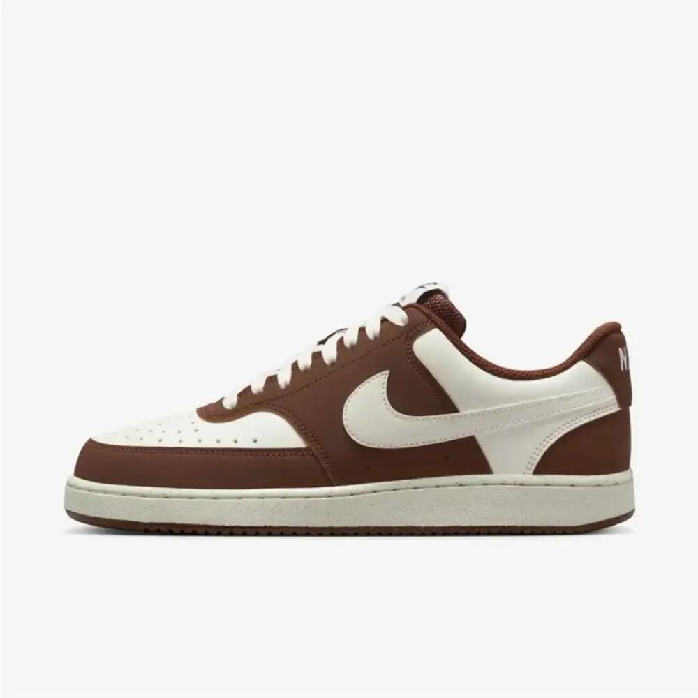 Nike Court Vision Low IM1652-101 Sneaker Womens 10 Ivory Lifestyle Shoes DDK1237
